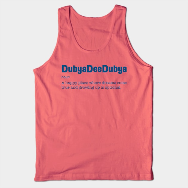 DubyaDeeDubya Tank Top by Disney Assembled